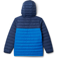 Columbia chaqueta outdoor niño Powder Lite Boys Hooded Jacket vista trasera