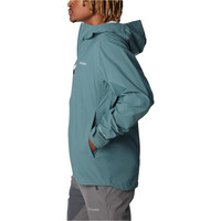 Columbia chaqueta impermeable hombre Omni-Tech Ampli-Dry Shell vista detalle