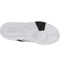 adidas zapatilla moda hombre HOOPS 3.0 vista superior