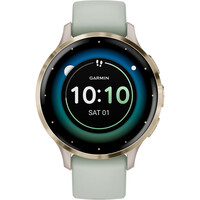 Garmin smartwatch Venu 3S GPS, Wi-Fi, Ivory + Soft Gold 04
