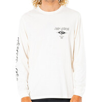 Rip Curl camiseta manga larga hombre FADE OUT ICON L/S TEE vista frontal