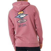 Rip Curl sudadera hombre SEARCH ICON HOOD vista trasera