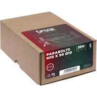Fixe seguros perforados Caja parabolts M10x90mm 20 unidades 01