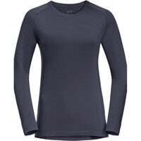 Jack Wolfskin camiseta montaña manga larga mujer INFINITE L/S W vista detalle