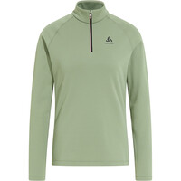 Odlo forro polar mujer Mid layer 1/2 zip BESSO vista frontal