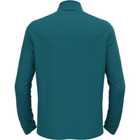 Odlo camiseta técnica manga larga hombre Mid layer 1/2 zip ESSENTIAL THERMAL vista trasera