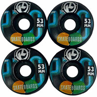 RUEDAS SKATEBOARD 53MM PACK 4