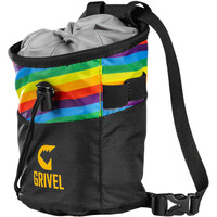 Grivel saco magnesio TREND CHALK BAG Rainbow bolsa magnesio vista frontal