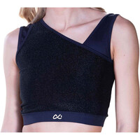 Ditchil camiseta tirantes fitness mujer CROPPED LUX vista frontal
