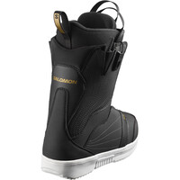 Salomon botas snowboard mujer SNOW. BOOTS PEARL Black/White/Gold lateral interior