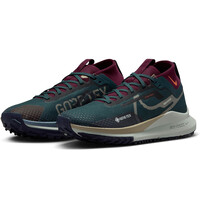 Nike zapatillas trail mujer W REACT PEGASUS TRAIL 4 GTX lateral interior