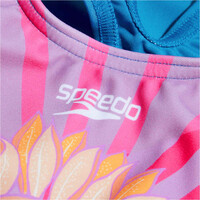 Speedo bañador natación bebe Girls Digital Printed Swimsuit 04