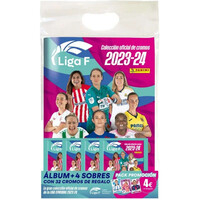 Panini colecciona d.equipo Starter Pack (lbum + 4 sobres) Liga Fem vista frontal