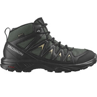 Salomon bota trekking hombre X BRAZE MID GTX lateral exterior