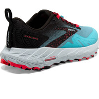 Brooks zapatillas trail mujer Cascadia 17 vista superior