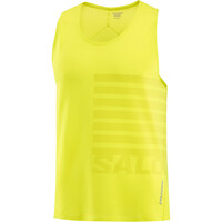 Salomon camisetas trail running tirantes hombre SENSE AERO SINGLET GFX M vista detalle