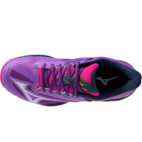 Mizuno Zapatillas Padel Mujer WAVE EXCEED LIGHT 2 PADEL (W) vista superior