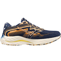 Mizuno zapatilla running mujer WAVE RIDER 27 ROXY (W) lateral interior