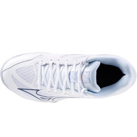 Mizuno zapatillas indoor mujer THUNDER BLADE Z MID(W) vista superior