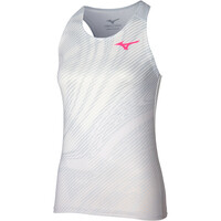 Mizuno camiseta tirantes mujer Charge Printed Tank(W) vista frontal