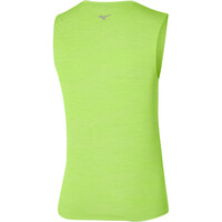 Mizuno camiseta entrenamiento tirantes hombre Impulse Core Sleeveless vista trasera