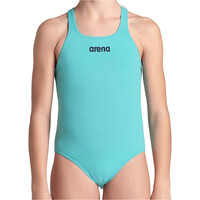 Arena bañador natación niña BAADOR TEAM SWIMSUIT SWIM PRO SOLID vista frontal