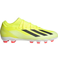 adidas botas de futbol cesped artificial X CRAZYFAST LEAGUE MG lateral exterior