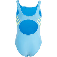 adidas bañador natación niña 3S SWIMSUIT vista trasera