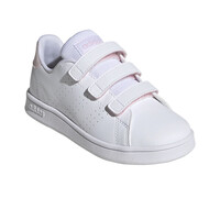 adidas zapatilla moda niño ADVANTAGE CF C lateral interior