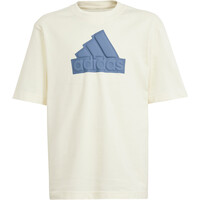 adidas camiseta manga corta niño U FI LOGO T vista frontal