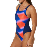 Speedo bañador natación mujer Womens Allover Digital Recordbreaker vista trasera