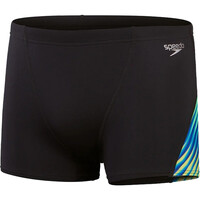 Speedo bañador natación hombre Mens Allover Digi V-Cut Aquashort vista frontal