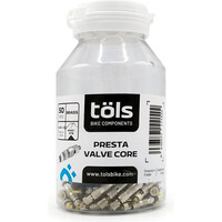 Tols respuestos y accesorios rueda TLS BOTTLE PRESTA VALVE CORE 50 UNITS vista frontal