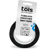 Tols fondo de llanta TLS TUBE PANTHER RIM TAPE 27mm x 50M vista frontal