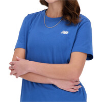 New Balance camiseta manga corta mujer New Balance Jersey Small Logo T-Shirt 03