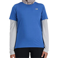 New Balance camiseta entrenamiento manga corta mujer New Balance Short Sleeve vista frontal