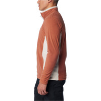 Columbia forro polar hombre Klamath Range II Half Zip vista detalle