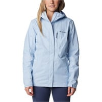 Columbia chaqueta impermeable mujer Pouring Adventure II Jacket vista frontal