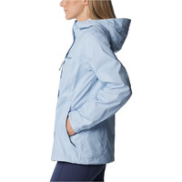 Columbia chaqueta impermeable mujer Pouring Adventure II Jacket vista detalle