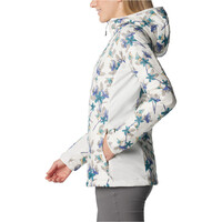 Columbia chaqueta outdoor mujer Powder Pass Hooded Jacket vista detalle