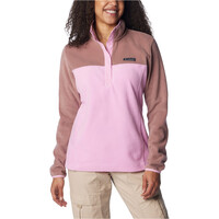 Columbia forro polar mujer Benton Springs 1/2 Snap Pullover vista frontal