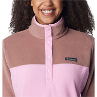 Columbia forro polar mujer Benton Springs 1/2 Snap Pullover 03