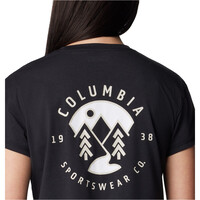 Columbia camiseta montaña manga corta mujer Sun Trek SS Graphic Tee vista detalle