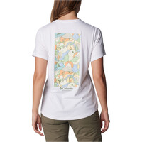 Columbia camiseta montaña manga corta mujer Sun Trek SS Graphic Tee vista trasera