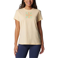 Columbia camiseta montaña manga corta mujer Sun Trek SS Graphic Tee vista frontal