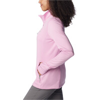 Columbia forro polar mujer W Park View Grid Fleece Full Zip vista detalle