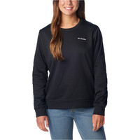 Columbia Sudaderas Montaña Mujer Columbia Trek Graphic Crew vista frontal