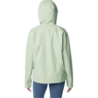 Columbia chaqueta impermeable mujer Hikebound Jacket vista trasera