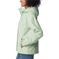 Columbia chaqueta impermeable mujer Hikebound Jacket vista detalle