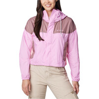 Columbia chaqueta softshell mujer Flash Challenger Cropped Windbreaker vista frontal